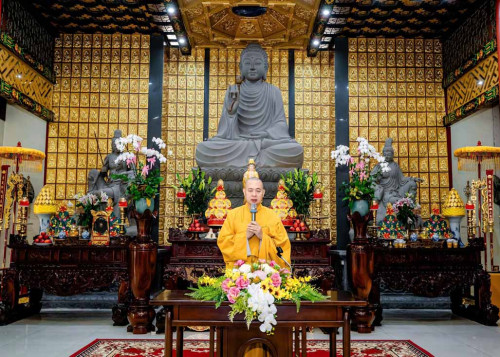 Khóa tu "một ngày an lạc" nhân dịp Tết thanh minh tại chùa Thanh Hà